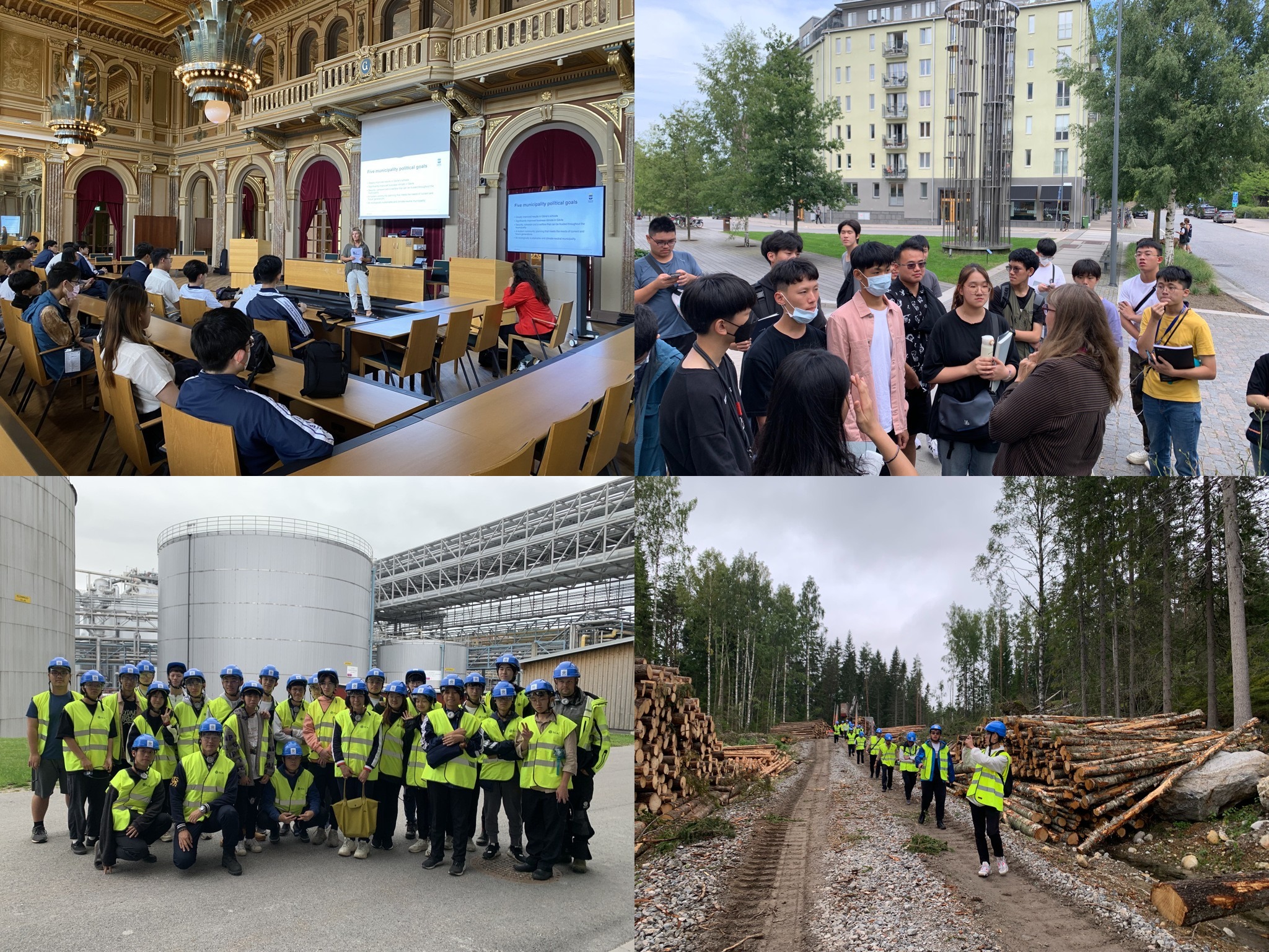 中正高中訪瑞典學習永續實踐，臺瑞共同倡議全球公民責任