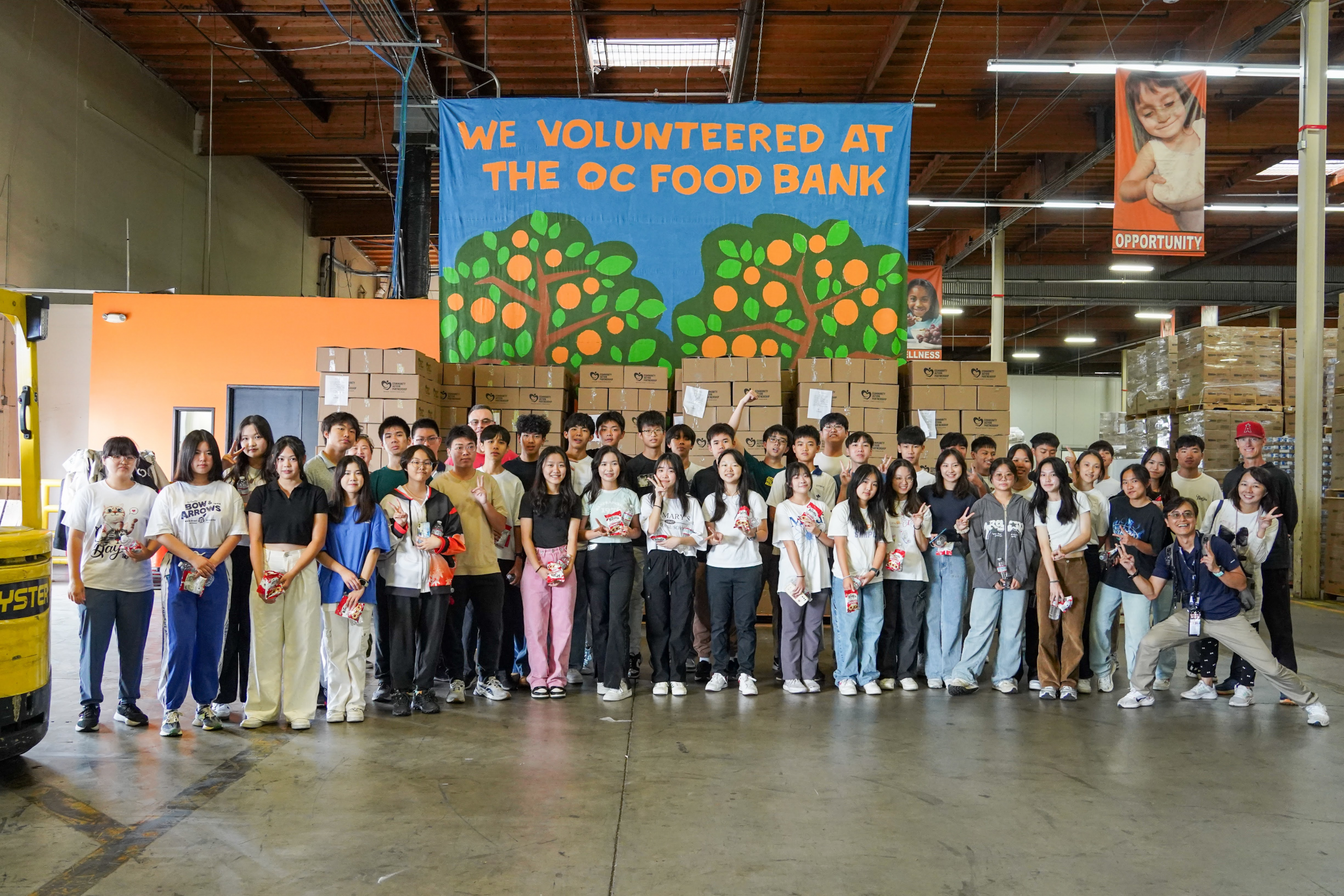 community service – food bank