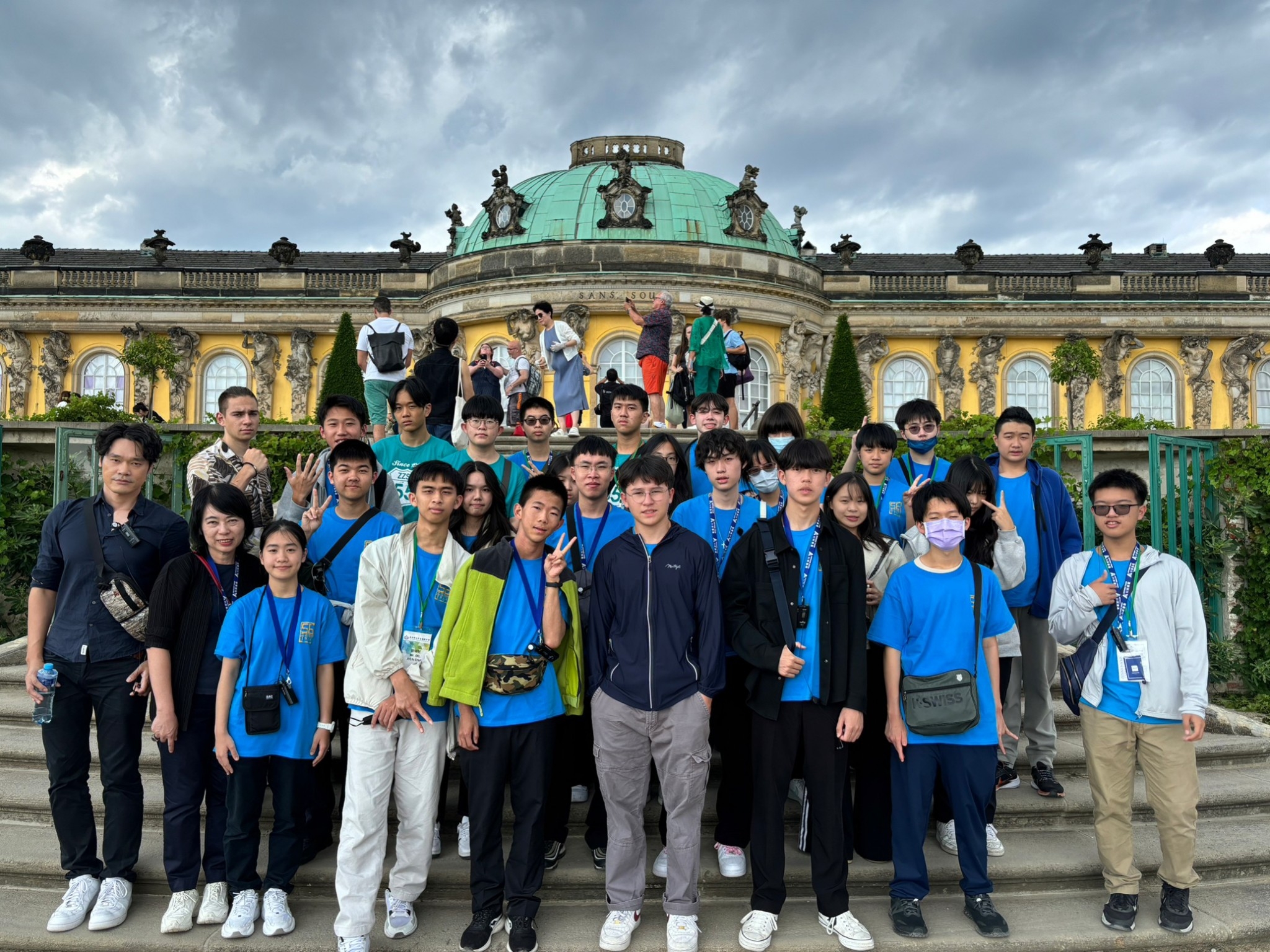 historical and cultural visit to the Sanssouci Palace in Germany