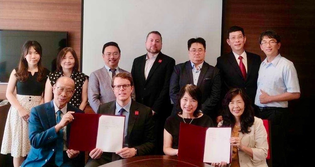 The NCUK IFY Contract Renewal Ceremony between Taipei Municipal High Schools and NCUK